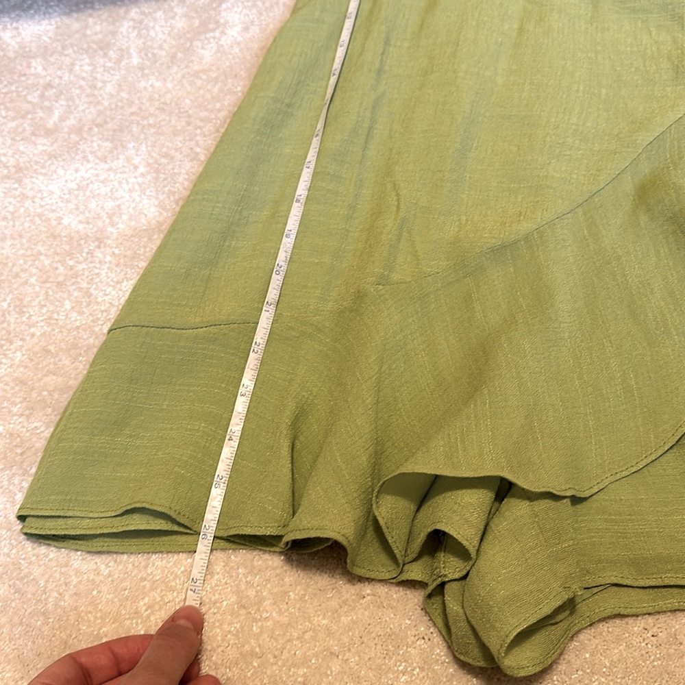 Lime Green Ruffle Romper by 1.State NWOT - Picture 7 of 7